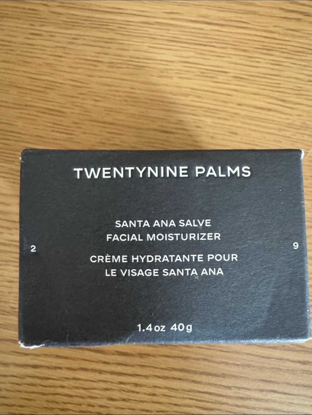 TWENTYNINE PALMS Santa Ana Salve Facial Moisturizer - Black